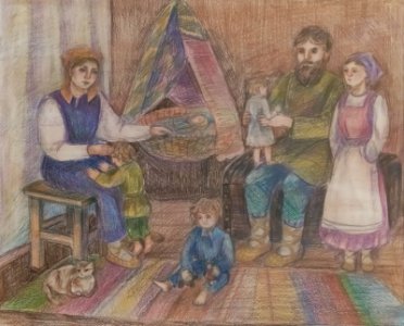 Полковникова Полина - Деревенская семья