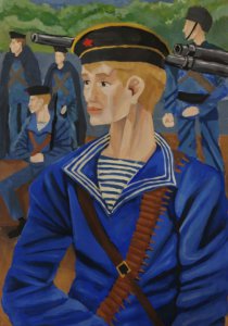 Мельникова Ирина - "Герой морской бригады Балтийского флота" МБОУДО г. Кургана «Детская школа искусств № 1» преподаватель Дерябина Светлана Валентиновна