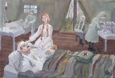 Сидорюк Анастасия - "Будем жить. Победа за нами." МБУДО «Детская школа искусств» с. Шатрово преподаватель Дзюба Владимир Фёдорович