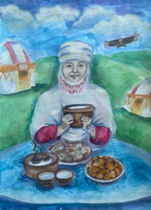 Зеленина Елизавета - Казахский праздник Наурыз