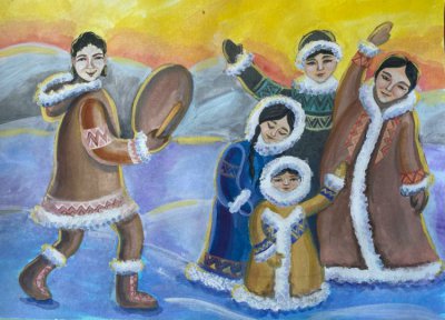 Вествальский Василий - Чукотский праздник Кильвэй