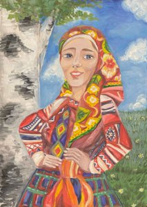 Вохмякова Арианна - Русская красавица
