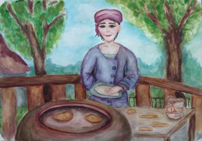 Гаврилова Ульяна - Хлеб России. Узбеки