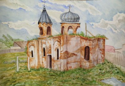 Мельникова Ирина - Заброшенный храм в д. Шкодино